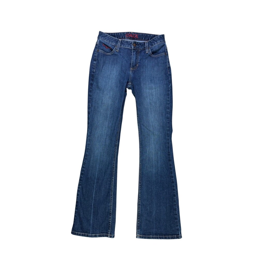 Kimes Ranch Chloe Jeans Dark Wash Bootcut Flare Made USA Women’s 2/30